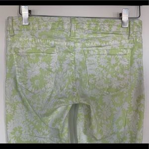 Aeropostale Lola Cropped Jegging 5/6 Reg Flowered